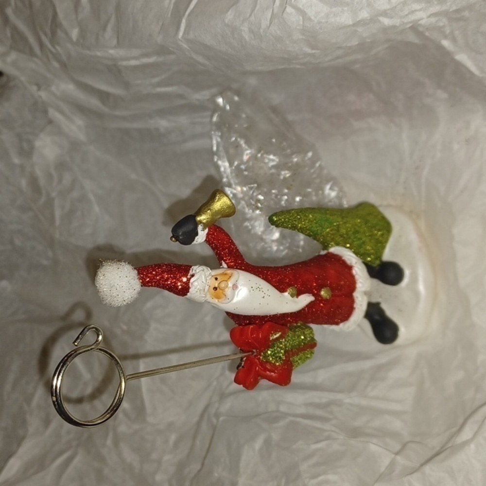 NWOT - Santa Card Holder #1